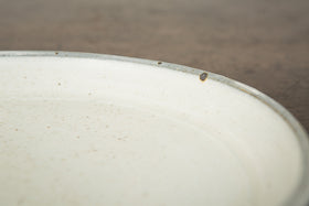 松原竜馬 粉引 7寸プレート