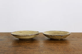 松原竜馬 三島 灰釉 6寸プレート