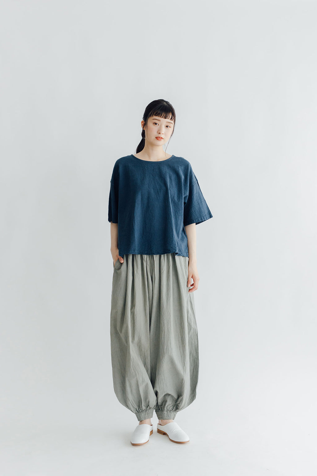 ヂェン先生の日常着 バルーンパンツ