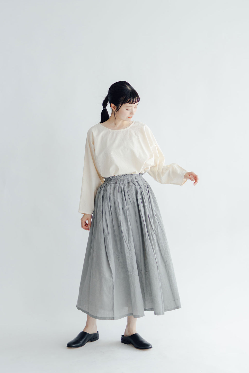 ヂェン先生の日常着 ロングスカート