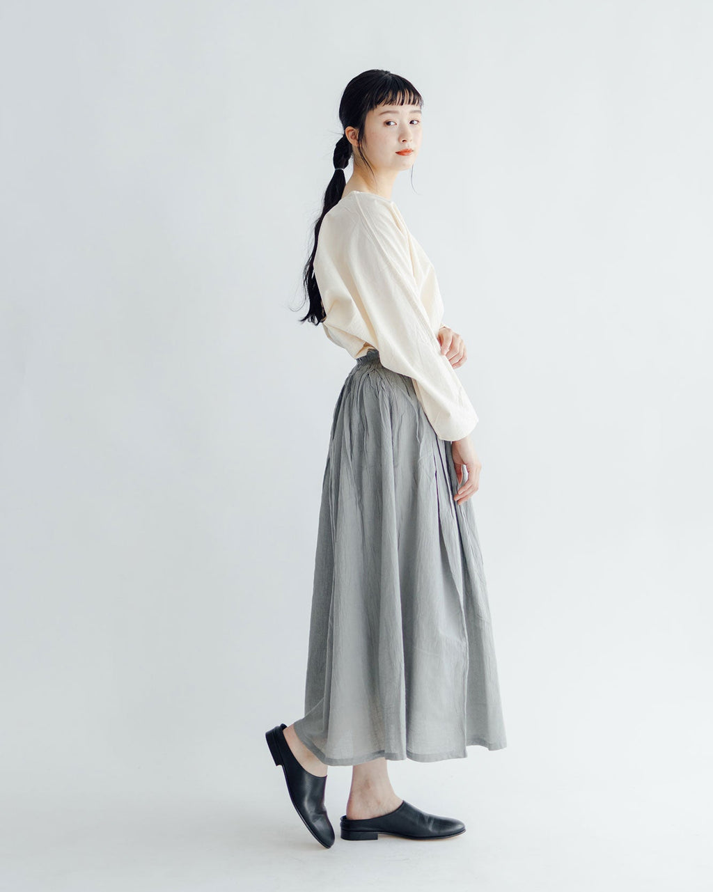 ヂェン先生の日常着 ロングスカート