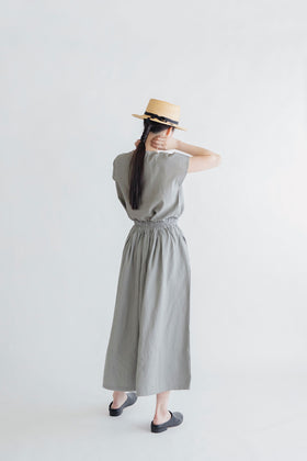 ヂェン先生の日常着 ヘンリーネック フレンチトップス