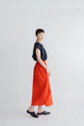 ヂェン先生の日常着 ヘンリーネック フレンチトップス