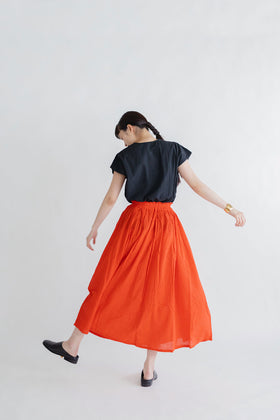 ヂェン先生の日常着 ヘンリーネック フレンチトップス