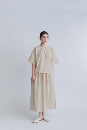 ヂェン先生の日常着 キュロットワイドパンツ