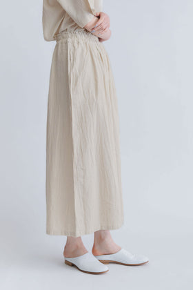 ヂェン先生の日常着 キュロットワイドパンツ