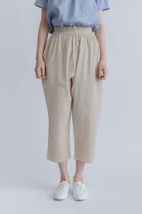 ヂェン先生の日常着 クロップドパンツ