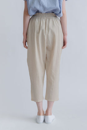 ヂェン先生の日常着 クロップドパンツ