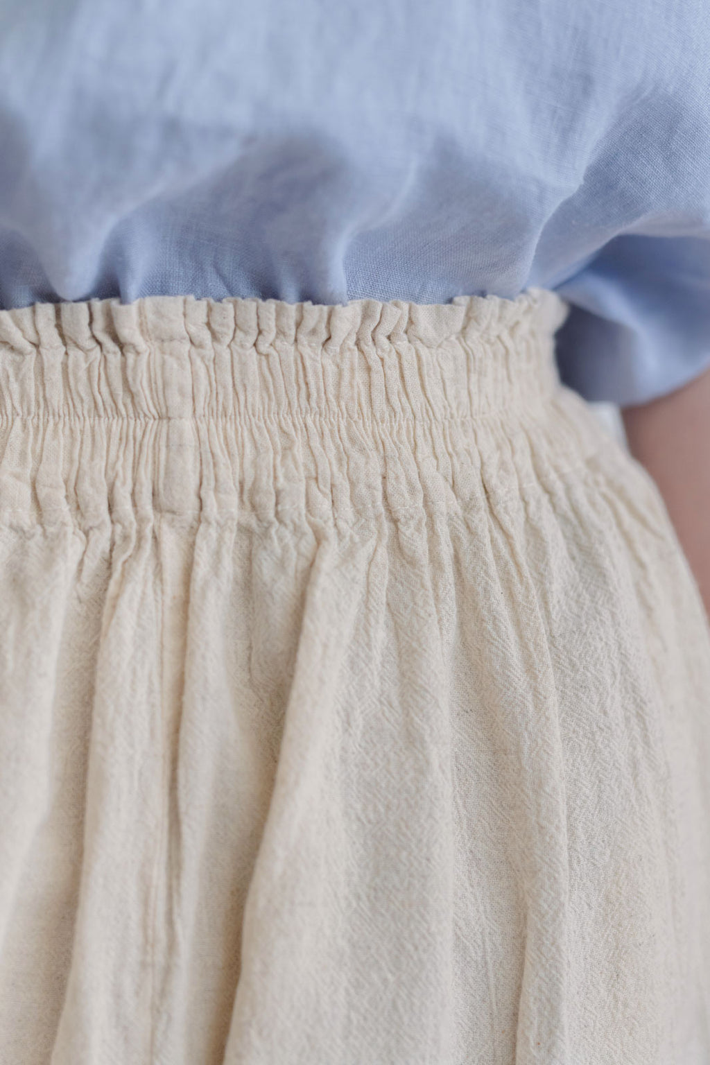 ヂェン先生の日常着 クロップドパンツ