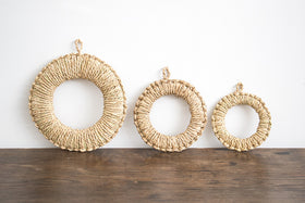 佐渡のわら釜敷き