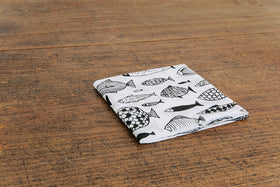 CINQ ハンカチ さかな キャンブリック