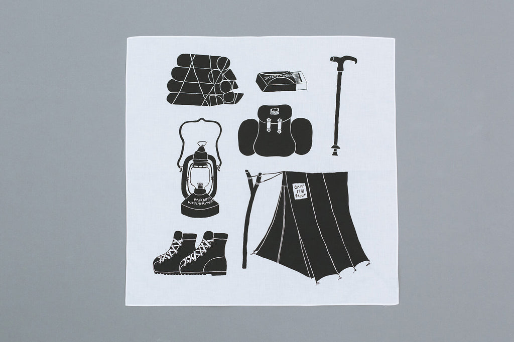 CINQ ハンカチ キャンプ (キャンブリック)