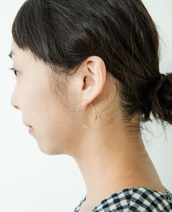 muimaur hoop10 ピアス ゴールド