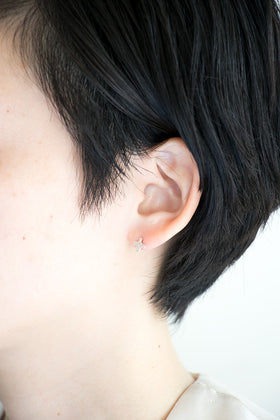 muimaur cross ピアス シルバー