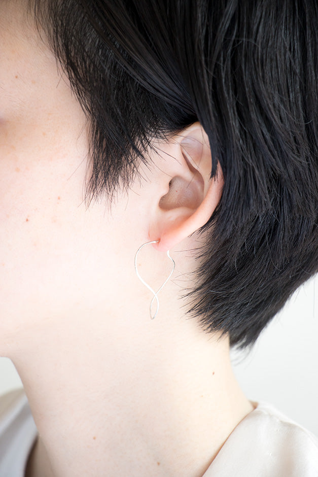 muimaur hoop10 ピアス シルバー