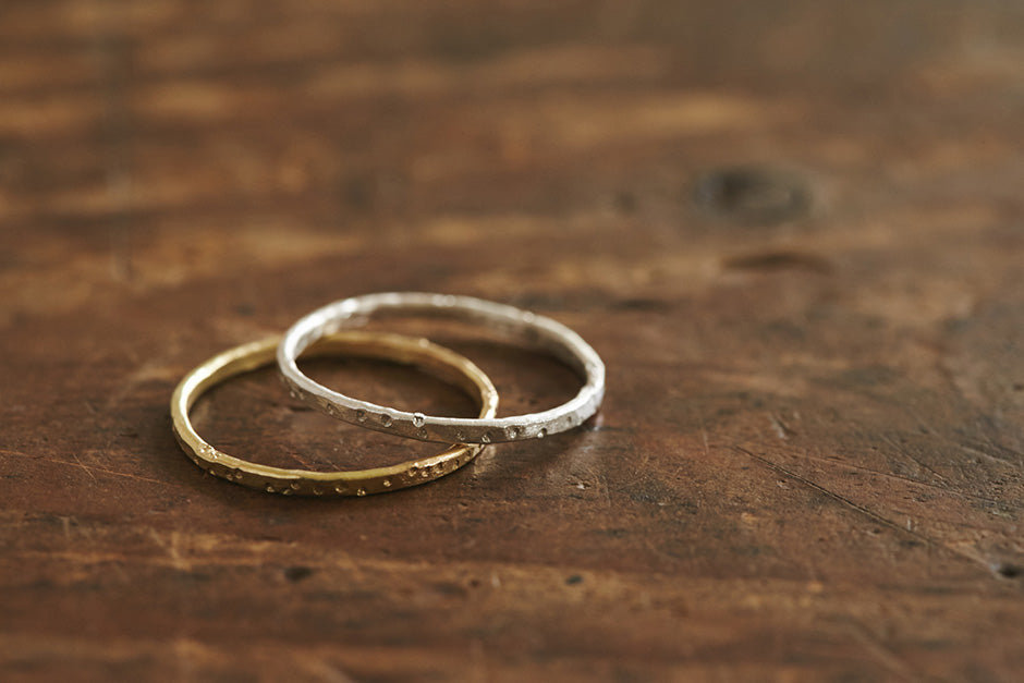 muimaur 薄ヒラリング シルバー