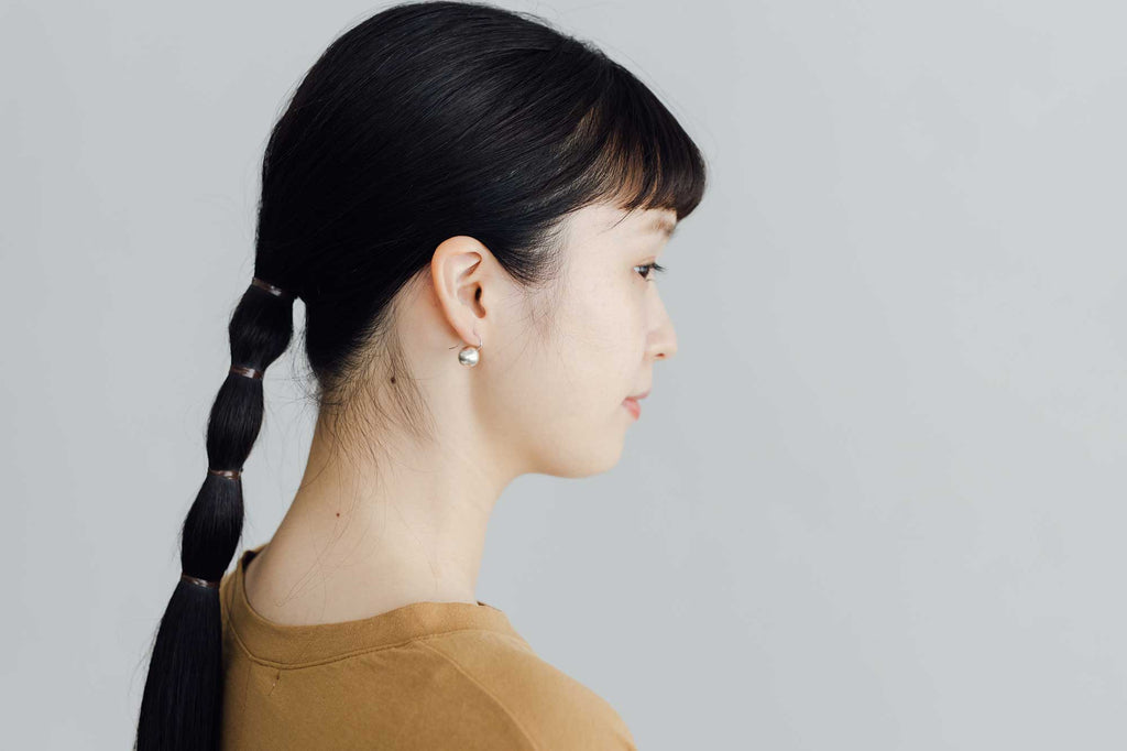 muimaur 球体10 ピアス シルバー