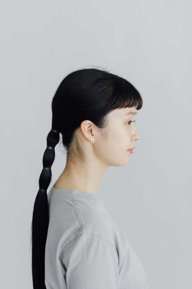 muimaur pitch drop ヒラ ピアス ゴールド