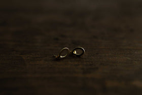 muimaur pitch drop ヒラ ピアス ゴールド