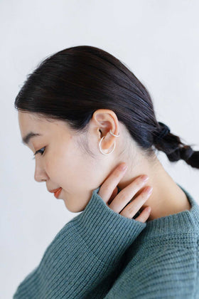 muimaur イヤーカフ エンガタ シルバー