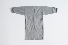 F/style 亀田縞のかっぽう着 (丈長め)