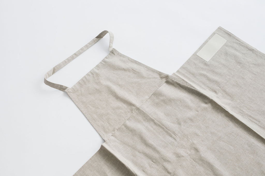 F/style 亀田縞のエプロン