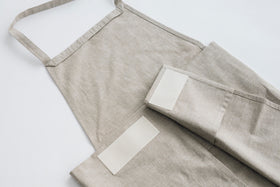 F/style 亀田縞のエプロン