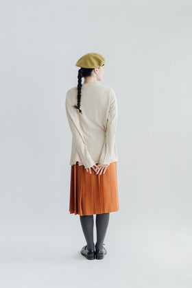 F/style ホールガーメントの綿麻ニット カーディガン・長袖