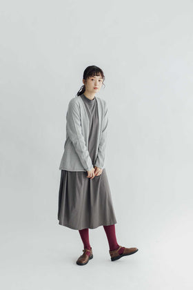 F/style ホールガーメントの綿麻ニット カーディガン・長袖