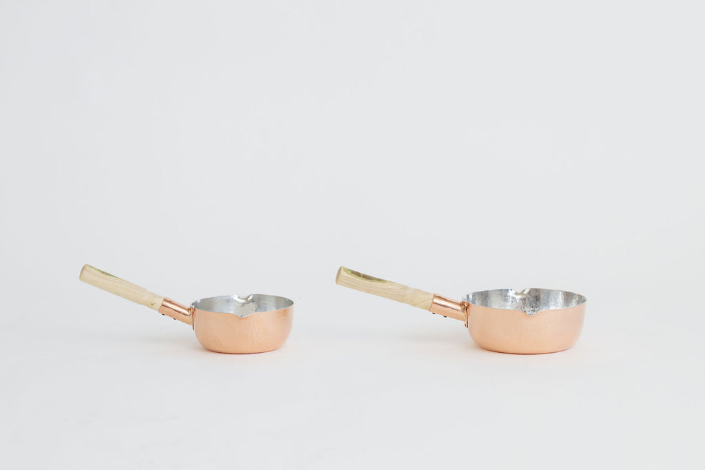 F/style 銅の行平鍋(スズ引き)