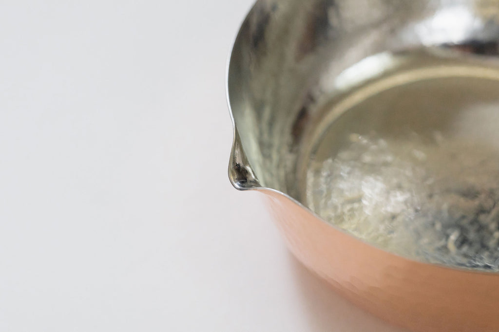 F/style 銅の行平鍋(スズ引き)