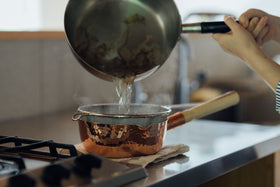 F/style 銅の行平鍋(スズ引き)