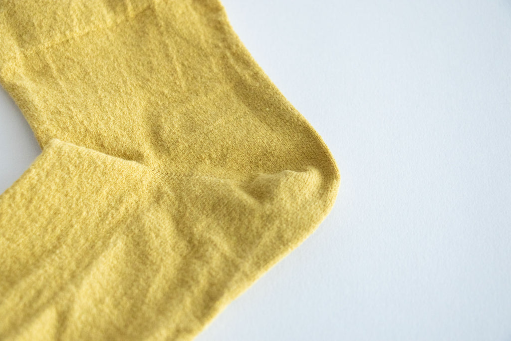 F/style ゴムが入っていない、さらりとした綿の靴下