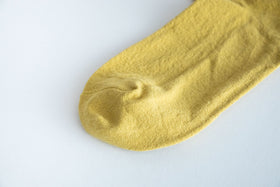 F/style ゴムが入っていない、さらりとした綿の靴下