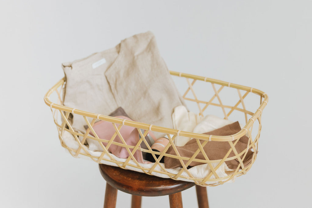 F/style 竹のバスケット