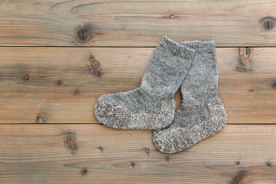 PUENTE Rueca 手紡ぎ靴下