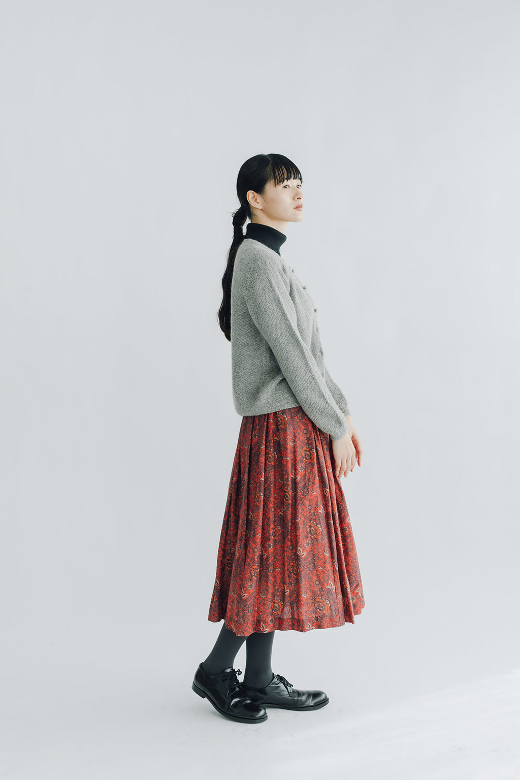 PUENTE Mano クルーネックカーディガン