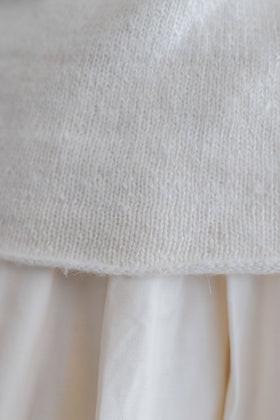 PUENTE Rueca 手紡ぎタートルネックセーター