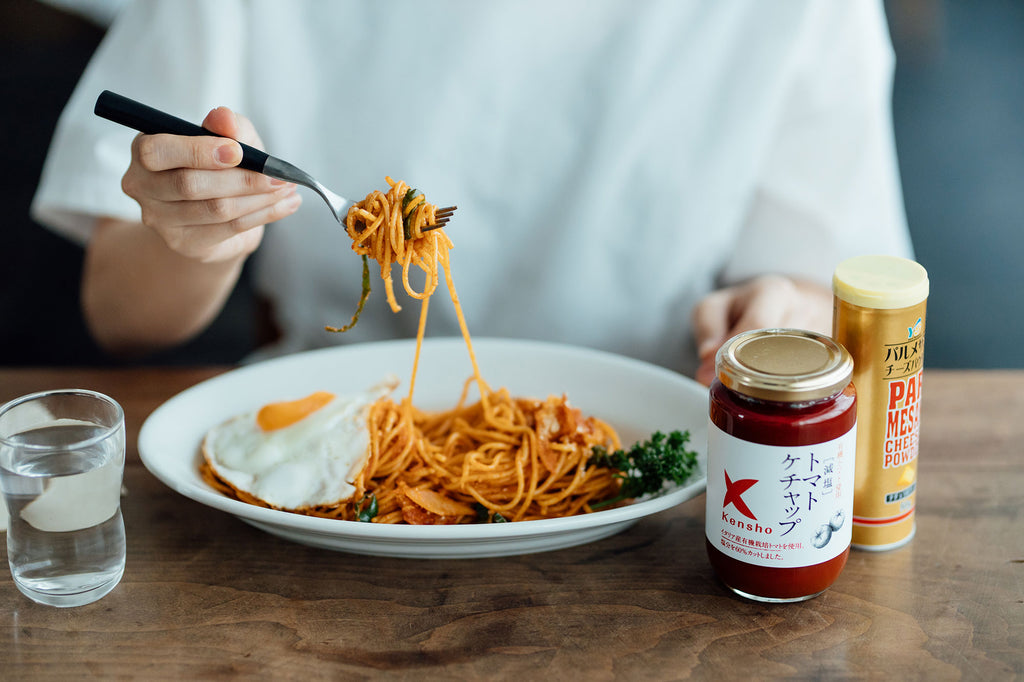 ケンシヨー 減塩トマトケチャップ 380g *