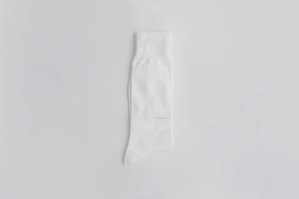 KIMURA` コットンソックス(エジプトシャンコットン) 22-24cm