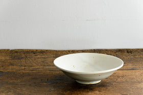 日高伸治 青白磁 浅鉢 7寸