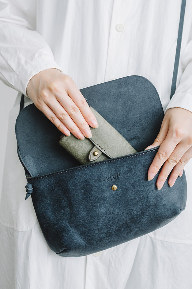 SAFUJI キナリバッグ(マチ深ポケット付)