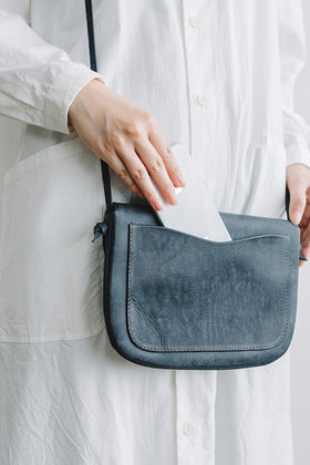 SAFUJI キナリバッグ(マチ深ポケット付)