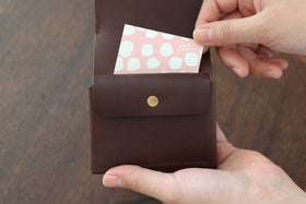 SAFUJI ミニ折り財布(よこ)