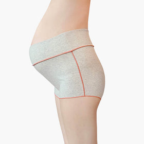 JUBAN DO ONI レディースボックスパンツ グリーン×ピンク