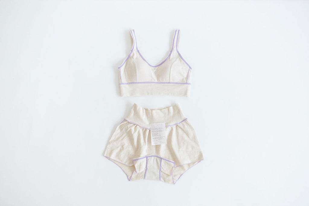 JUBAN DO ONI Feel ブラジャー ラベンダー