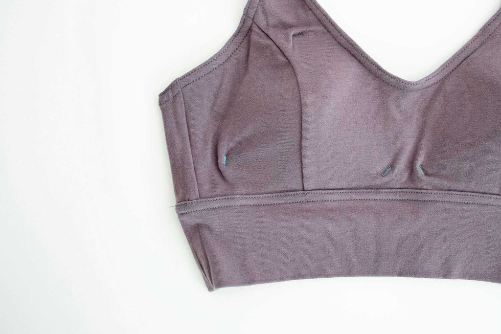 JUBAN DO ONI Feel ブラジャー ブラックベリー