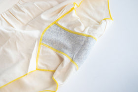 JUBAN DO ONI Feel ボックスパンツ レモン