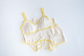 JUBAN DO ONI Feel ボックスパンツ レモン