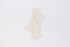 Glück und Gute 五本指「足の肌着」絹と綿